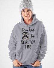 Rockin the realestate life Hooded Sweatshirt apparel-hooded-sweatshirt-lifestyle-front-83