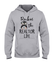 Rockin the realestate life Hooded Sweatshirt front