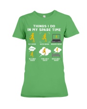 Soccer Premium Fit Ladies Tee tile