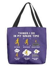 Soccer All-Over Tote tile