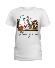 Baseball-For the love of the game Ladies T-Shirt tile