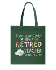 RETIRED TEACHER Tote Bag tile