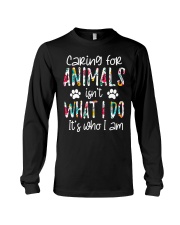 RESCUE CARING FOR ANIMAL Long Sleeve Tee tile