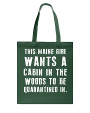 Maine girl Tote Bag tile