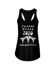 Charge Nurse Ladies Flowy Tank tile