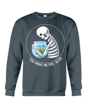 You make me feel alive Crewneck Sweatshirt tile