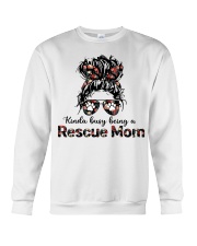 rescure mom Crewneck Sweatshirt tile