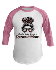 rescure mom Baseball Tee tile