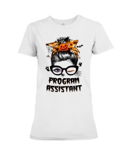 Program Assistant Premium Fit Ladies Tee tile