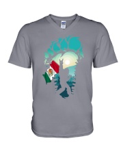 Mexico V-Neck T-Shirt tile