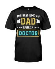 The best kind of Dad raises a Doctor Premium Fit Mens Tee tile