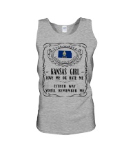 Kansas Unisex Tank tile