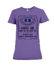 Kansas Premium Fit Ladies Tee tile