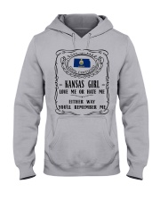 Kansas Hooded Sweatshirt front