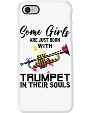 Trumpet girl Phone Case tile