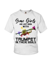 Trumpet girl Youth T-Shirt tile