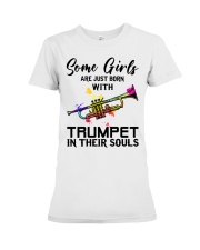 Trumpet girl Premium Fit Ladies Tee tile