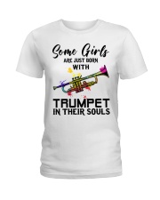 Trumpet girl Ladies T-Shirt tile