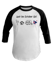 October Ohio Baseball Tee tile