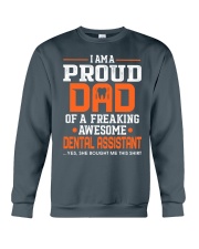 Dental Assistant Dad Crewneck Sweatshirt tile