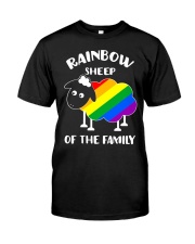 Rainbow sheep Classic T-Shirt front