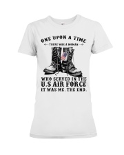Girl Air Force Premium Fit Ladies Tee tile
