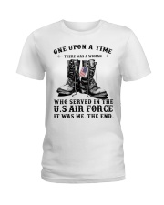 Girl Air Force Ladies T-Shirt tile