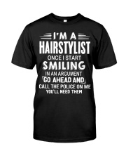 Hairstylist Classic T-Shirt front