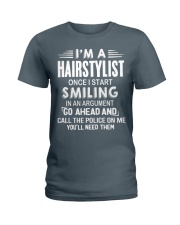 Hairstylist Ladies T-Shirt tile