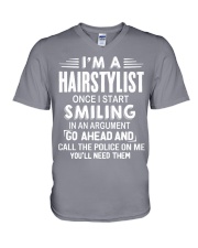 Hairstylist V-Neck T-Shirt tile