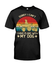 garden and dog Classic T-Shirt front