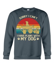 garden and dog Crewneck Sweatshirt tile