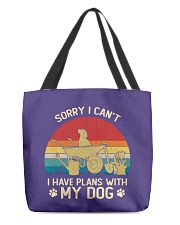 garden and dog All-Over Tote tile