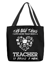 The only thing I love more than being a Teacher All-Over Tote tile
