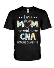 cna V-Neck T-Shirt tile
