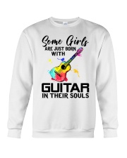 Guitar girl Crewneck Sweatshirt tile