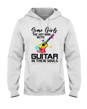 Guitar girl Hooded Sweatshirt tile