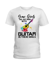 Guitar girl Ladies T-Shirt tile