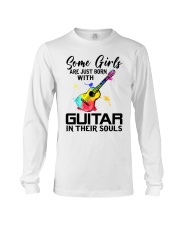 Guitar girl Long Sleeve Tee tile