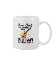 Guitar girl Mug tile