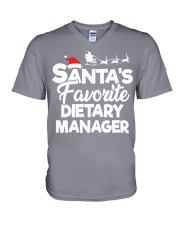 Dietary Manager V-Neck T-Shirt tile