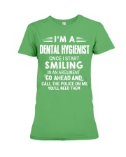 Dental Hygienist Premium Fit Ladies Tee tile