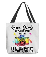 Photography girl All-Over Tote tile