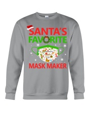 SANTA'S FAVORITE MASK MAKER Crewneck Sweatshirt tile