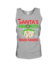 SANTA'S FAVORITE MASK MAKER Unisex Tank tile