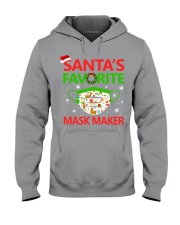SANTA'S FAVORITE MASK MAKER Hooded Sweatshirt tile