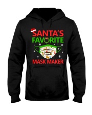 SANTA'S FAVORITE MASK MAKER Hooded Sweatshirt front