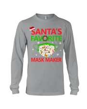 SANTA'S FAVORITE MASK MAKER Long Sleeve Tee tile