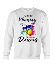 Nursing Drums Crewneck Sweatshirt tile