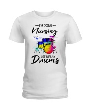 Nursing Drums Ladies T-Shirt tile